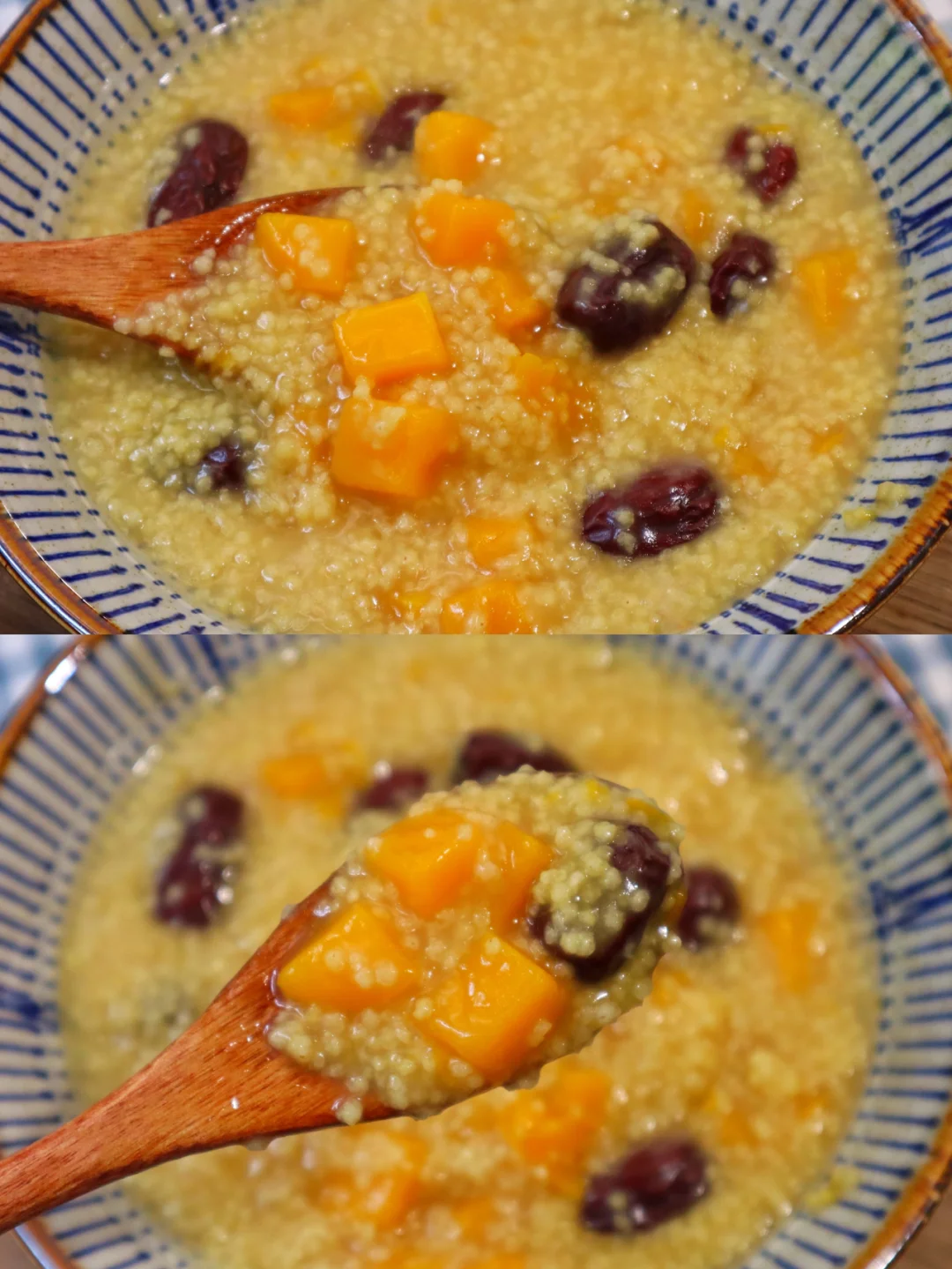 养生南瓜红枣小米粥❗️专治夏季没胃口❗️