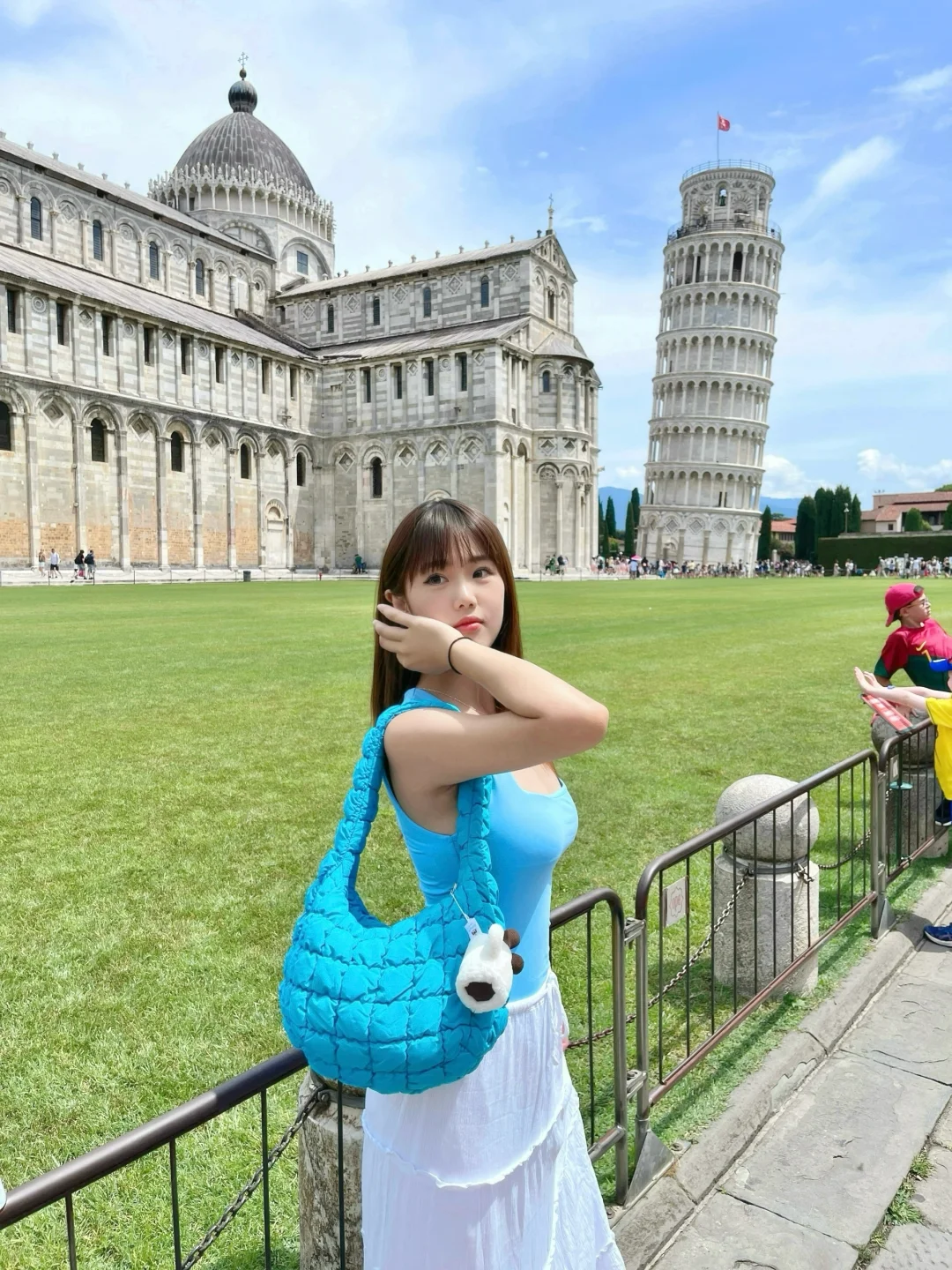 🇮🇹比萨斜塔游客照来啦🙋‍♀️🩵🤣
