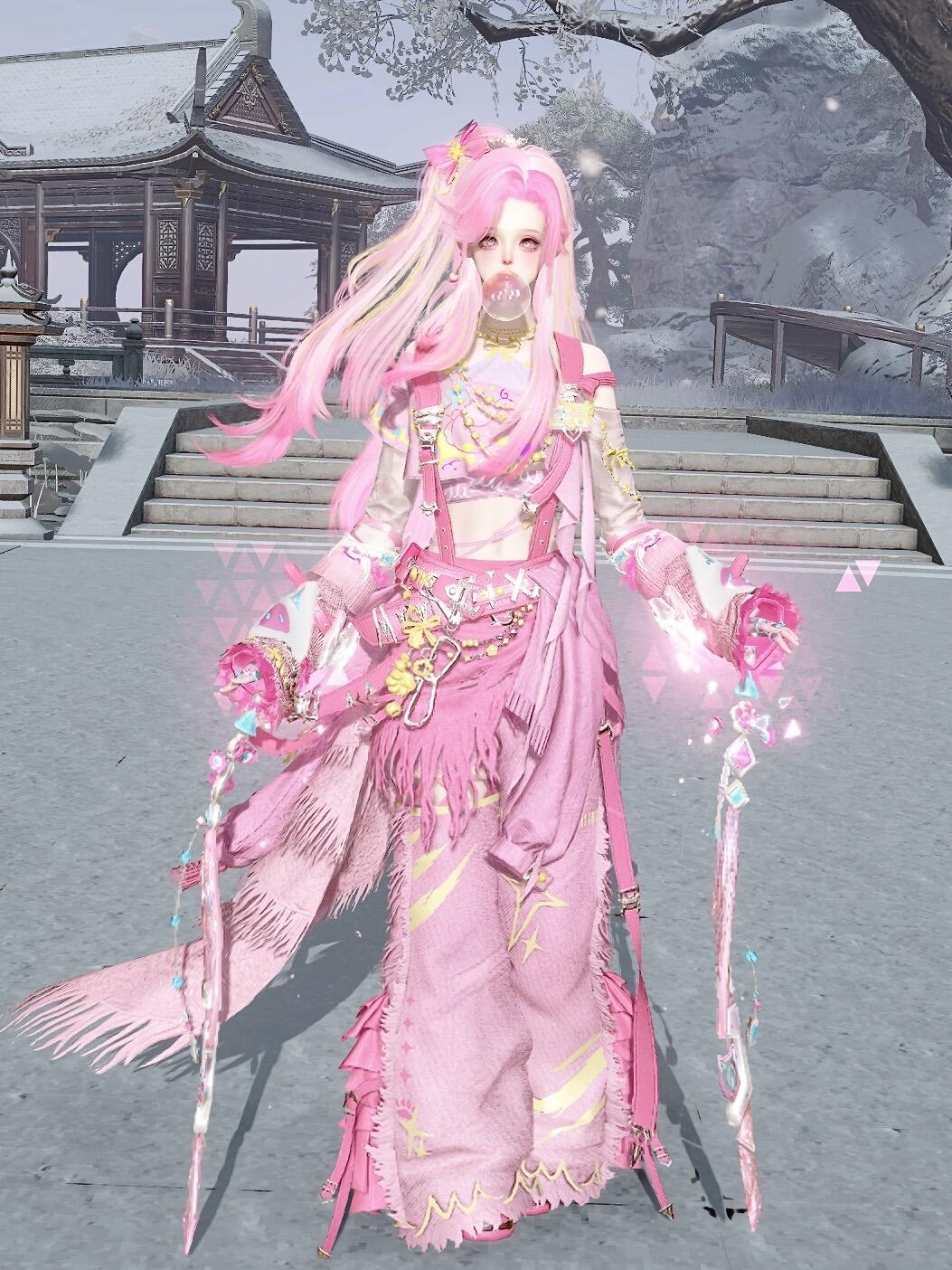 💗我爱粉色！可爱万岁(*ෆ´˘`ෆ*)♡💗