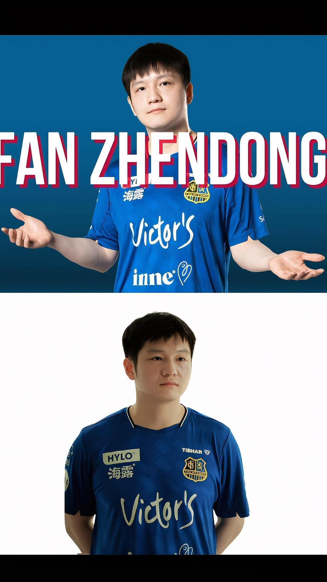 樊振东解锁新的拍照姿势，学起来 ​​​