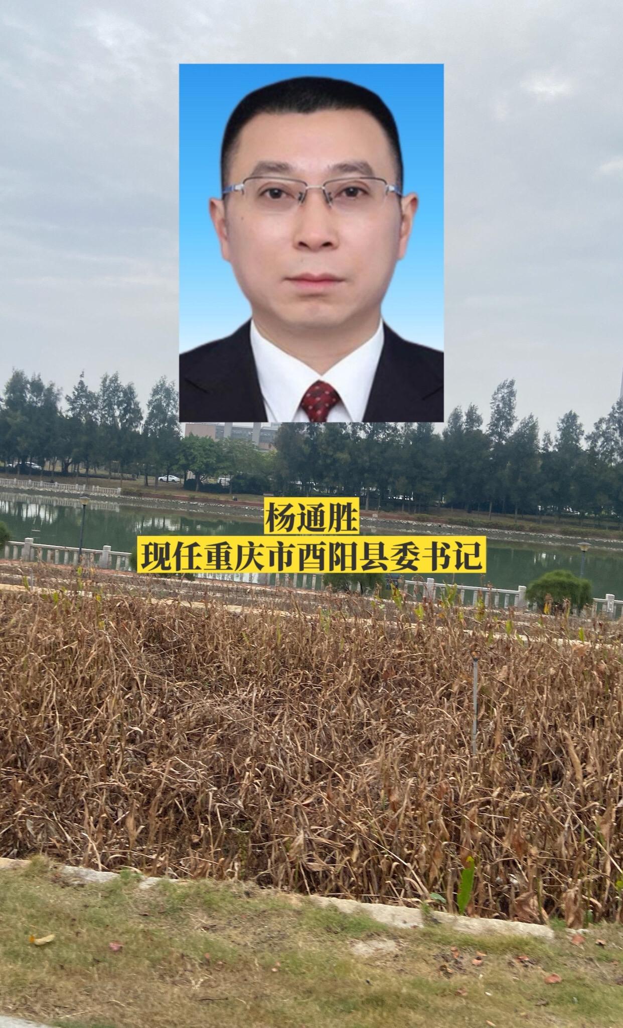 重庆酉阳县委领导。