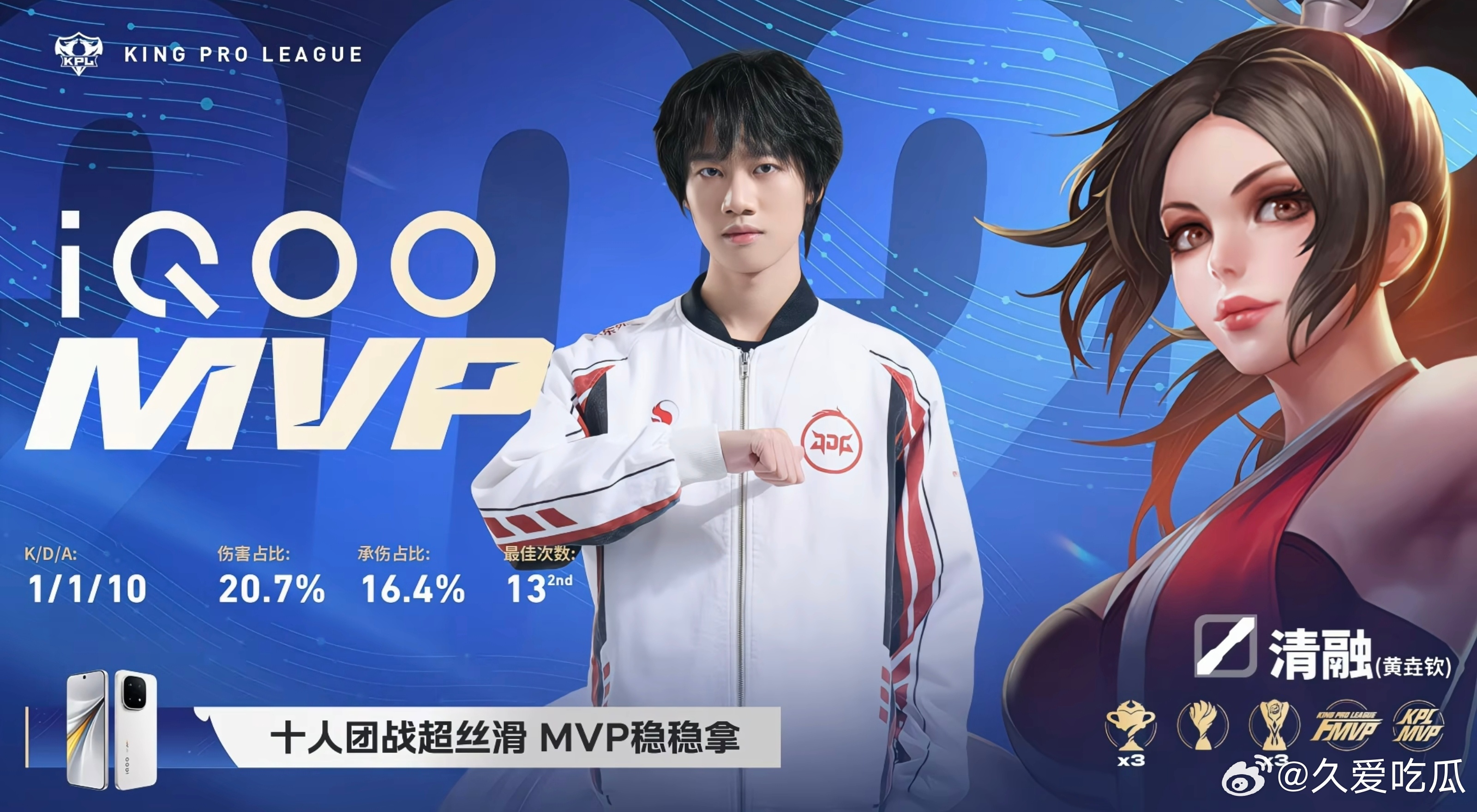 MVP :清融 不知火舞 