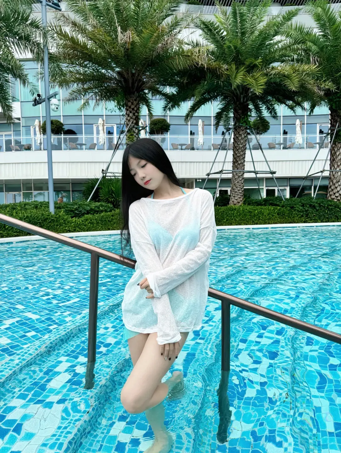 🏖️。海边女大