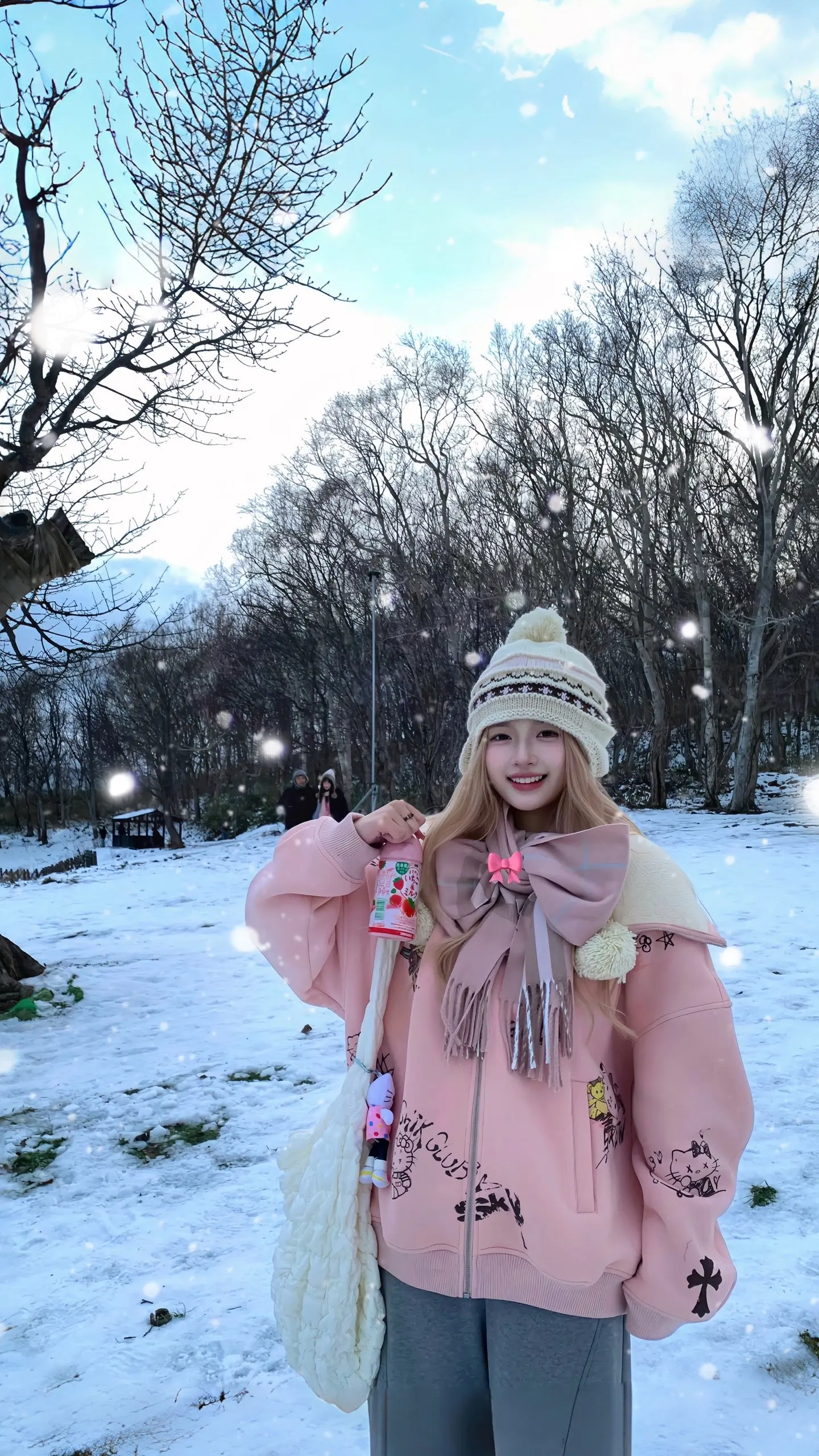 穿这件外套好像初恋了。