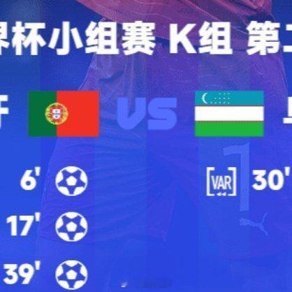 6月24日世界杯小组赛第二轮，葡萄牙5-0大胜乌兹别克斯坦。C罗上半场双响，门德