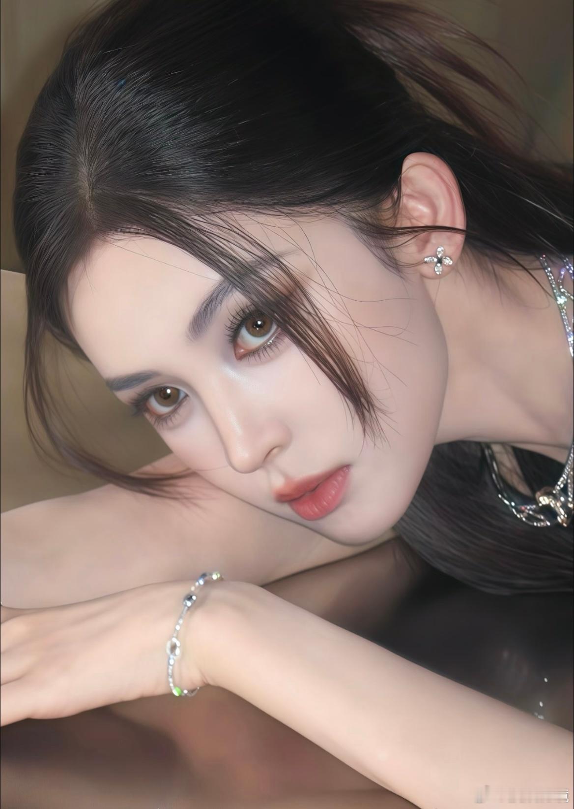韩国偶遇娜扎度假看起来姐姐玩的很开心啊！还有合照娜扎