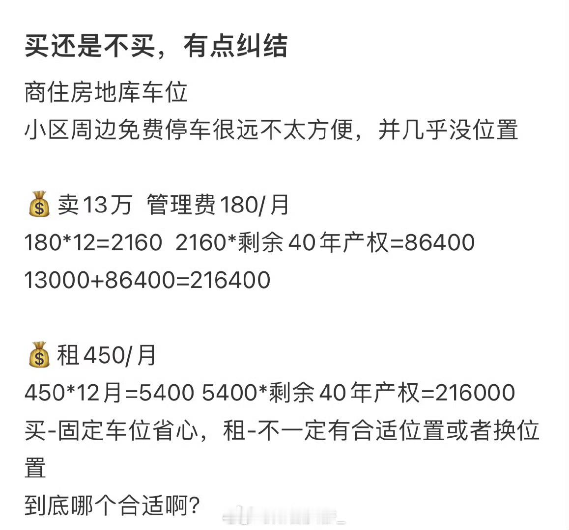 买还是不买，有点纠结 