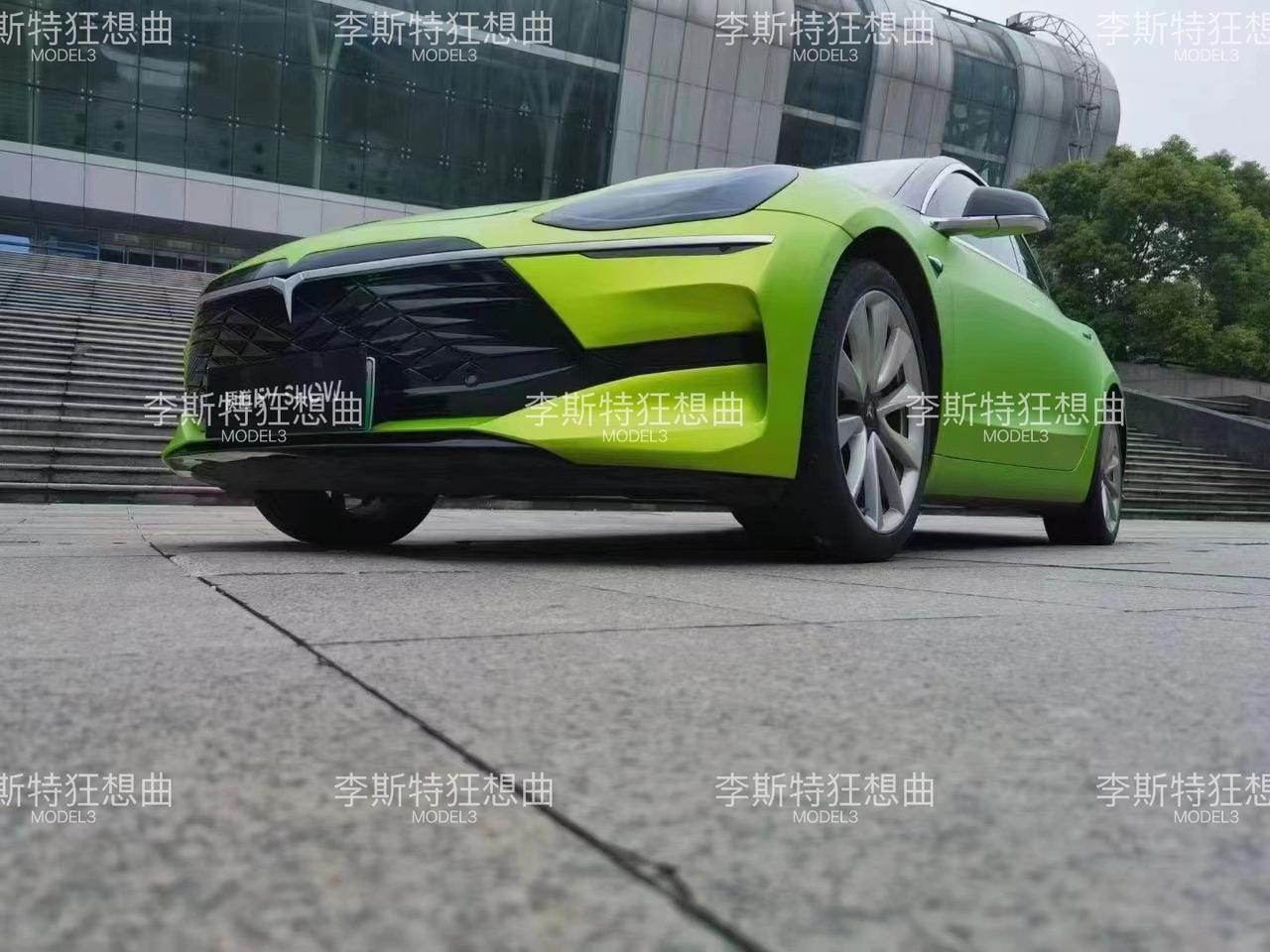 特斯拉改款了？这样的nodel3您喜欢吗？特斯拉