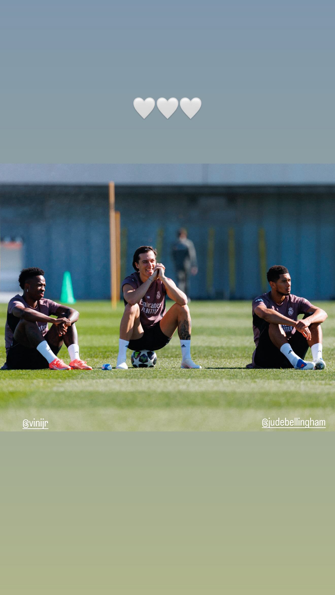 昨日训练🤍贝林厄姆