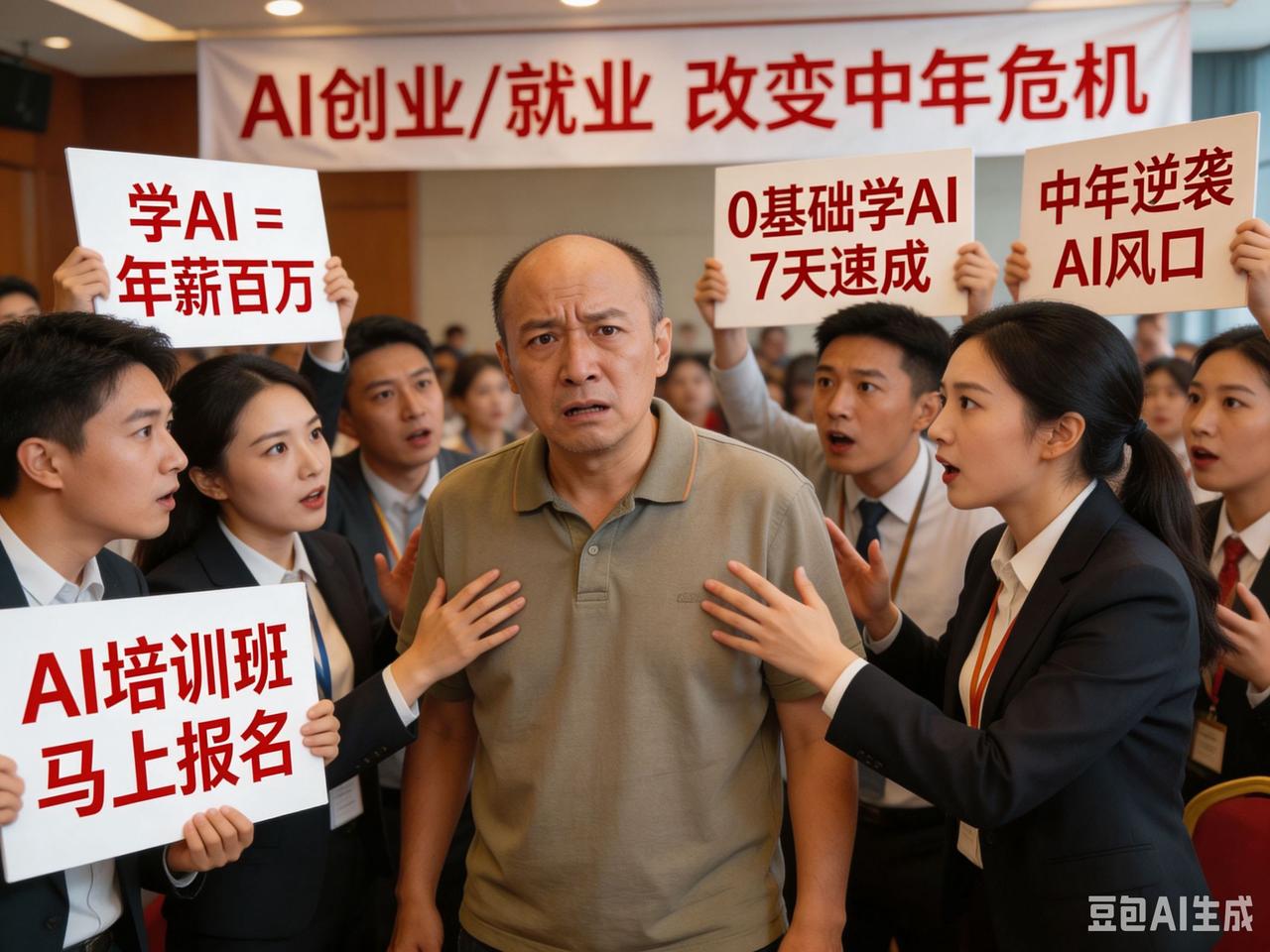 上个月，老周悄悄告诉我，他报了个9980元的“AI全栈训练营”。起因是公司新来的