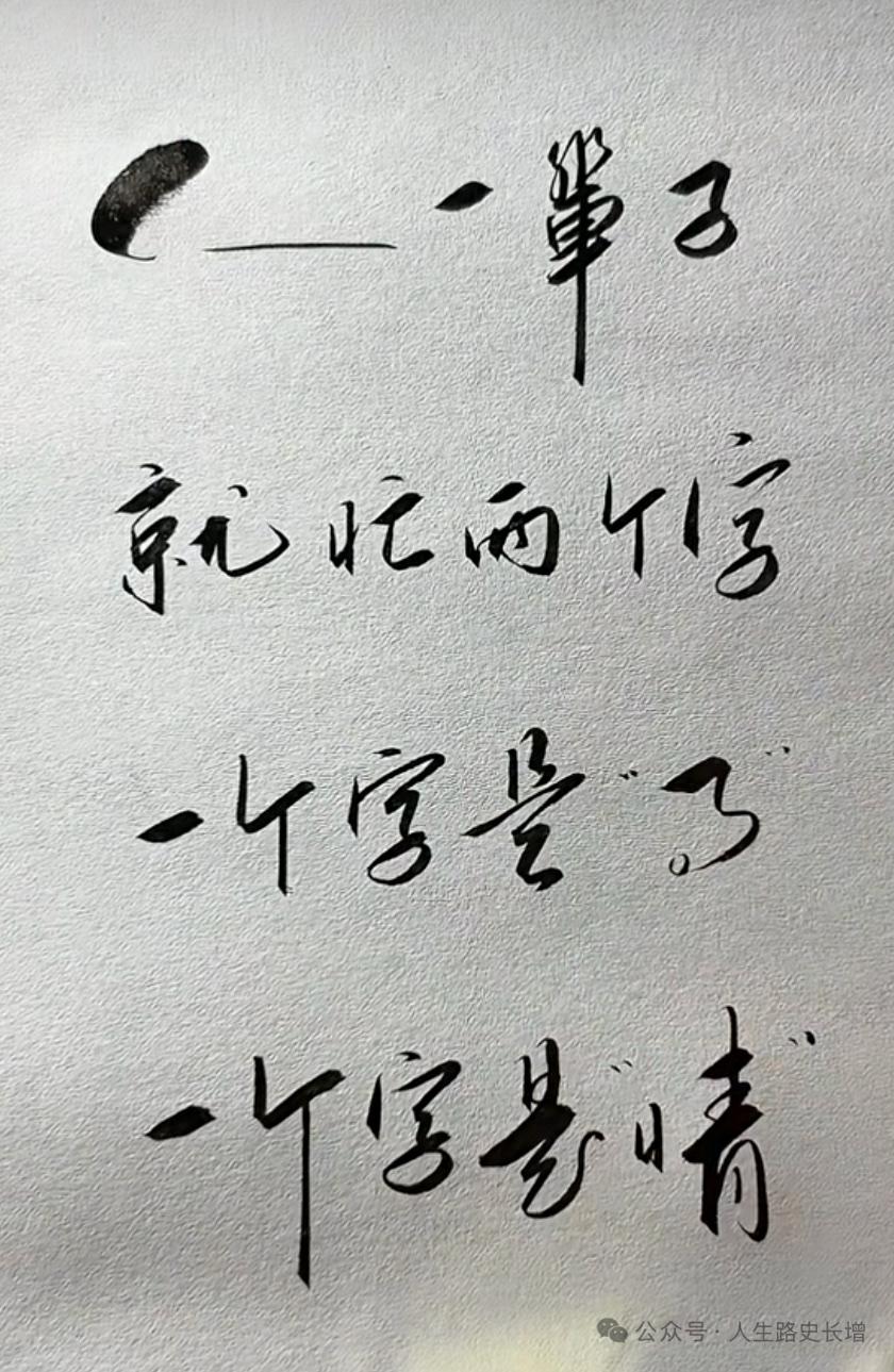 字不多，写的很漂亮，也很圆润有力，具有较高的观赏性。