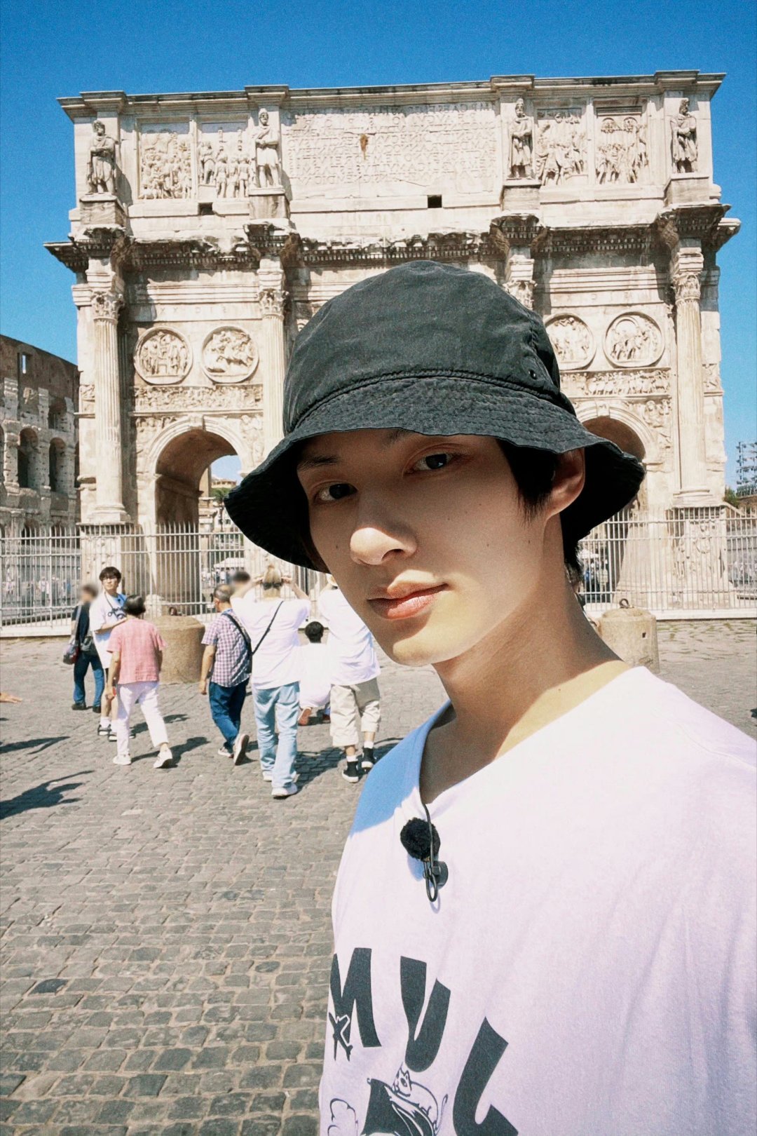 #文俊辉罗马随拍##文俊辉罗马游客照# 文俊辉罗马游客照，好男友 ​​​