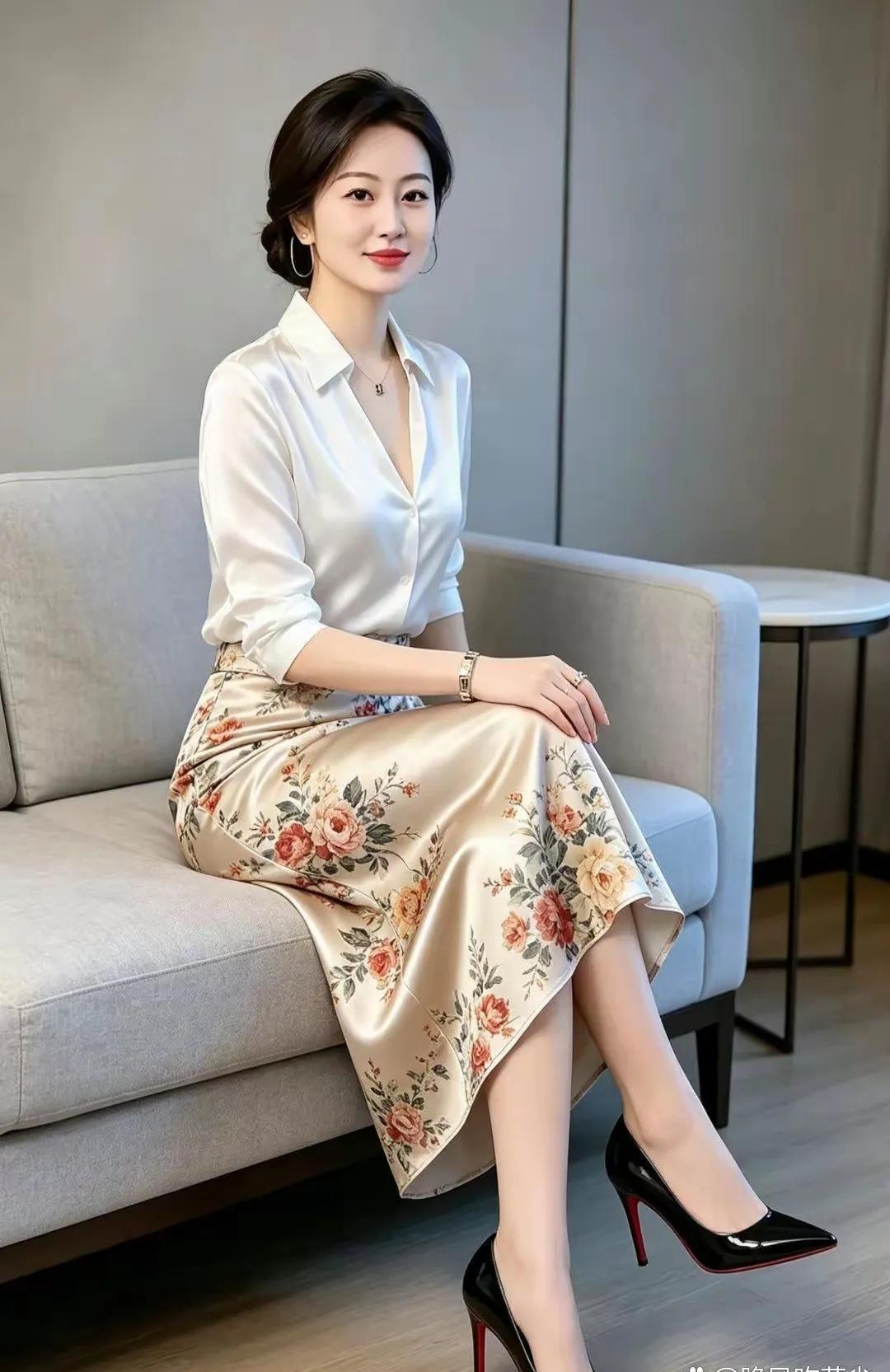 💞光影拾记｜第25期｜这位端庄，知性的女士，就是AI创作的，已经比以前强很多了