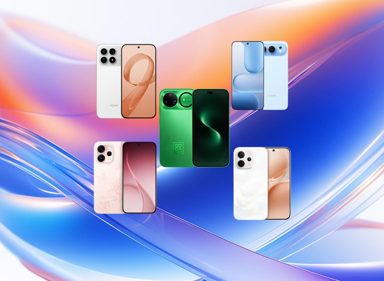 2026年W10五大中端手机PK，华为nova15系列第二，红米K90系列第四！