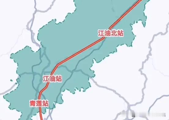 不少地方还在为通高铁努力的时候，四川江油已经把铁路交通做到了让人惊叹的程度。一个