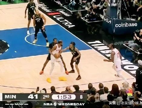 伊森的比赛表现，是越来越搞笑了，杜兰特都无奈了。

伊森今天终于投进三分球了，但