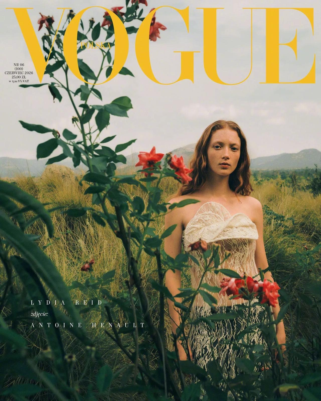 Vogue Polska June 2026  波兰版六月刊封面大片，自然清新的