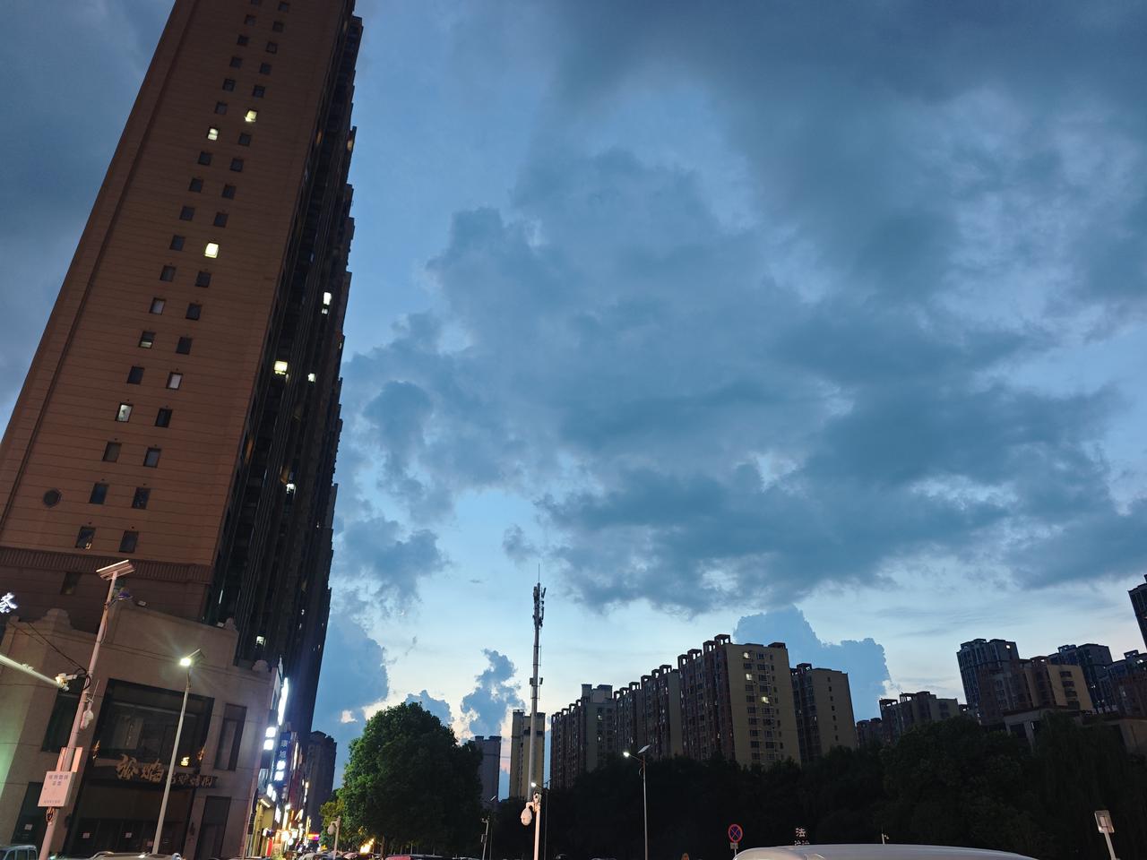 分享我这周有趣的事：最美晚霞晚霞