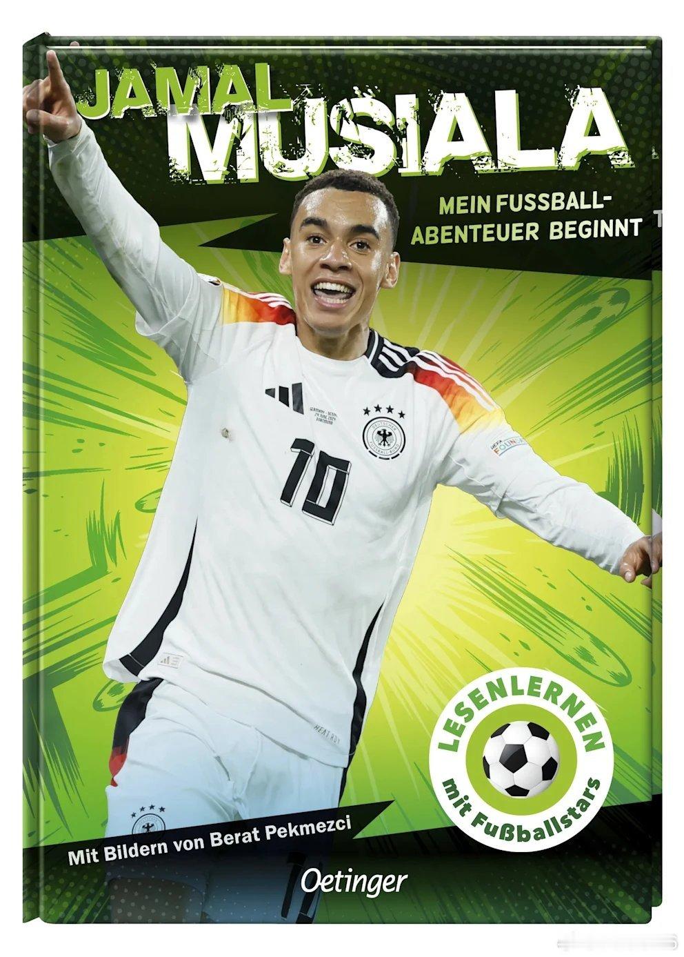 🚨［圖片報］報導：賈馬爾·穆西亞拉成為作家，昨天推出兩本兒童讀物《我的足球冒險