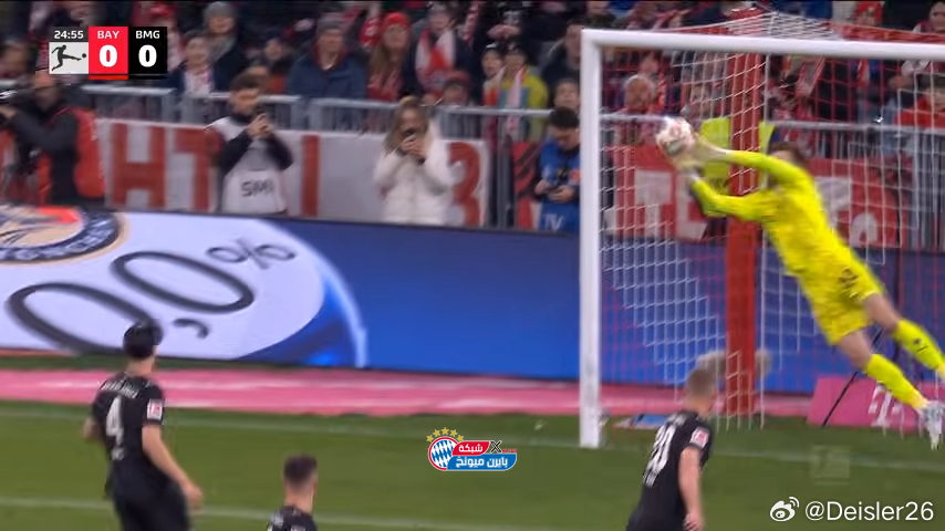 24分鐘，卡爾禁區前左腳遠射掛遠角，但門將將球扑出🔥🔥🔥卡爾今天在右路非常