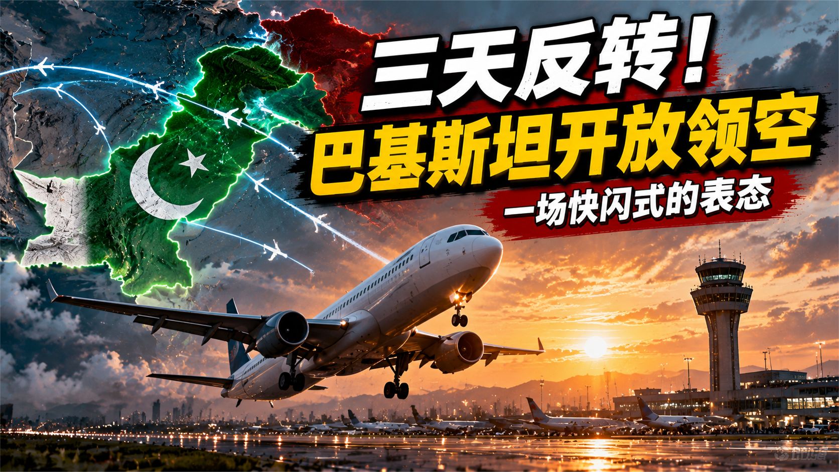 三天反转！巴基斯坦对台航班“限时开放领空”背后，发生了什么？