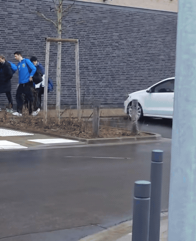 来了来了，樊振东来了。今天樊振东不再穿工装，而是换上了很好看的新衣服，最主要的是