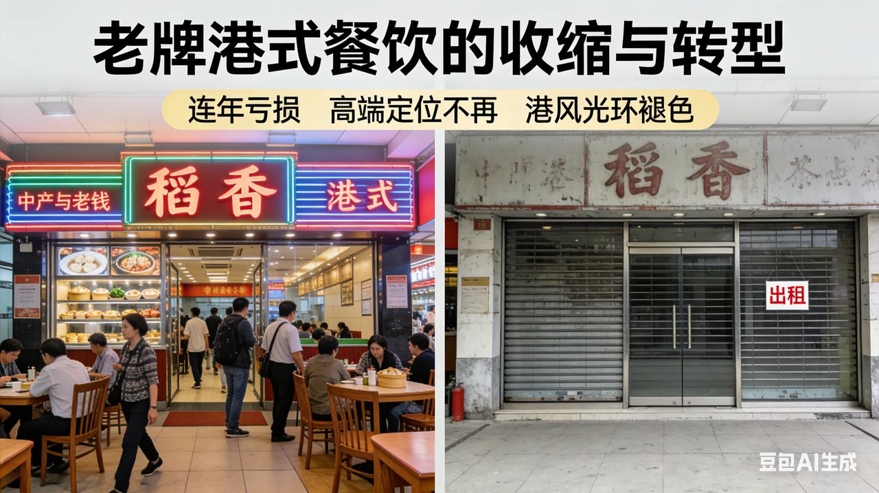 港式餐饮集体退潮：时代红利退去，情怀撑不起高溢价
 
稻香等老牌港式餐饮在一线城