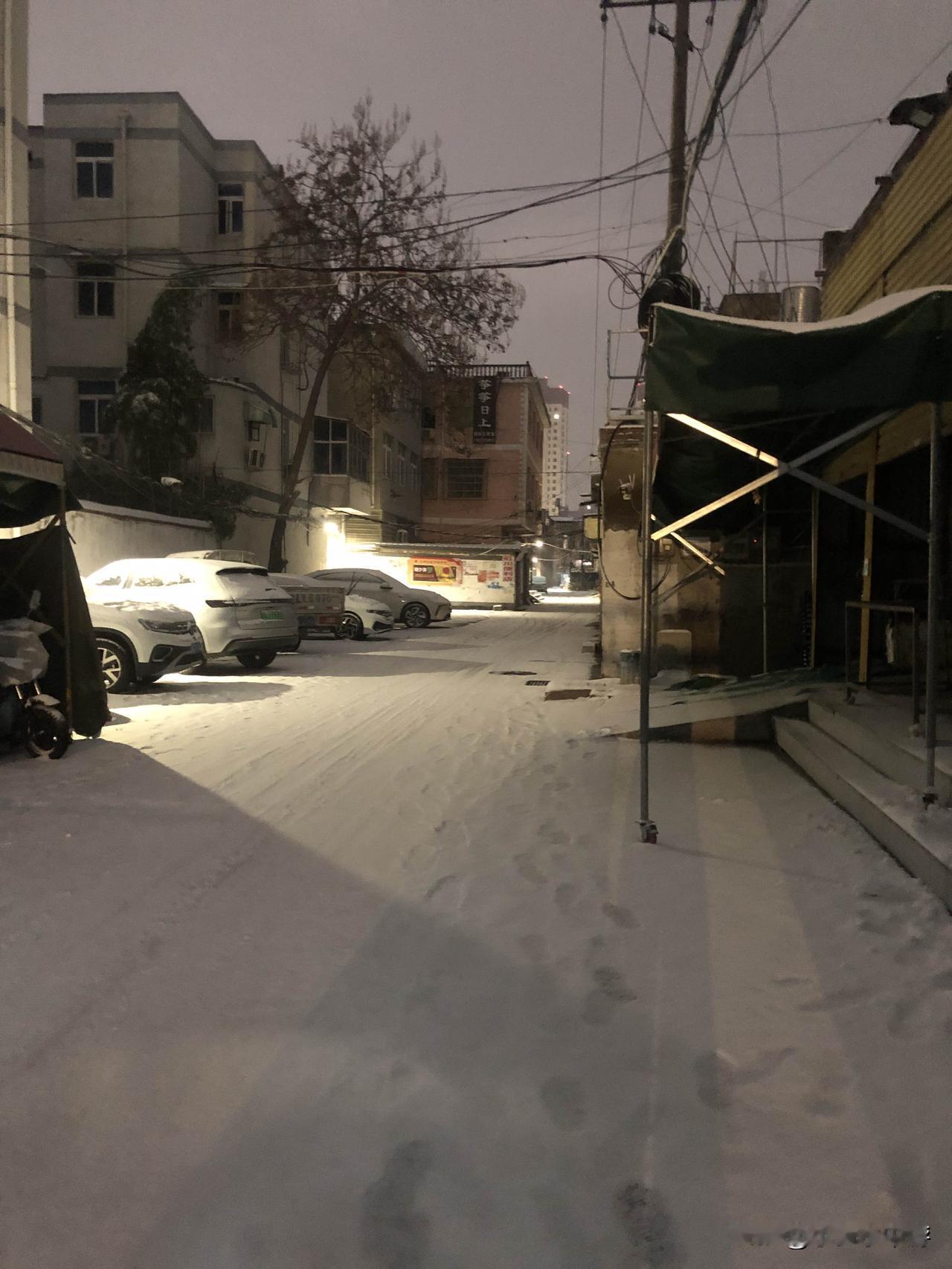 晒图笔记大赛冬季的第一场雪