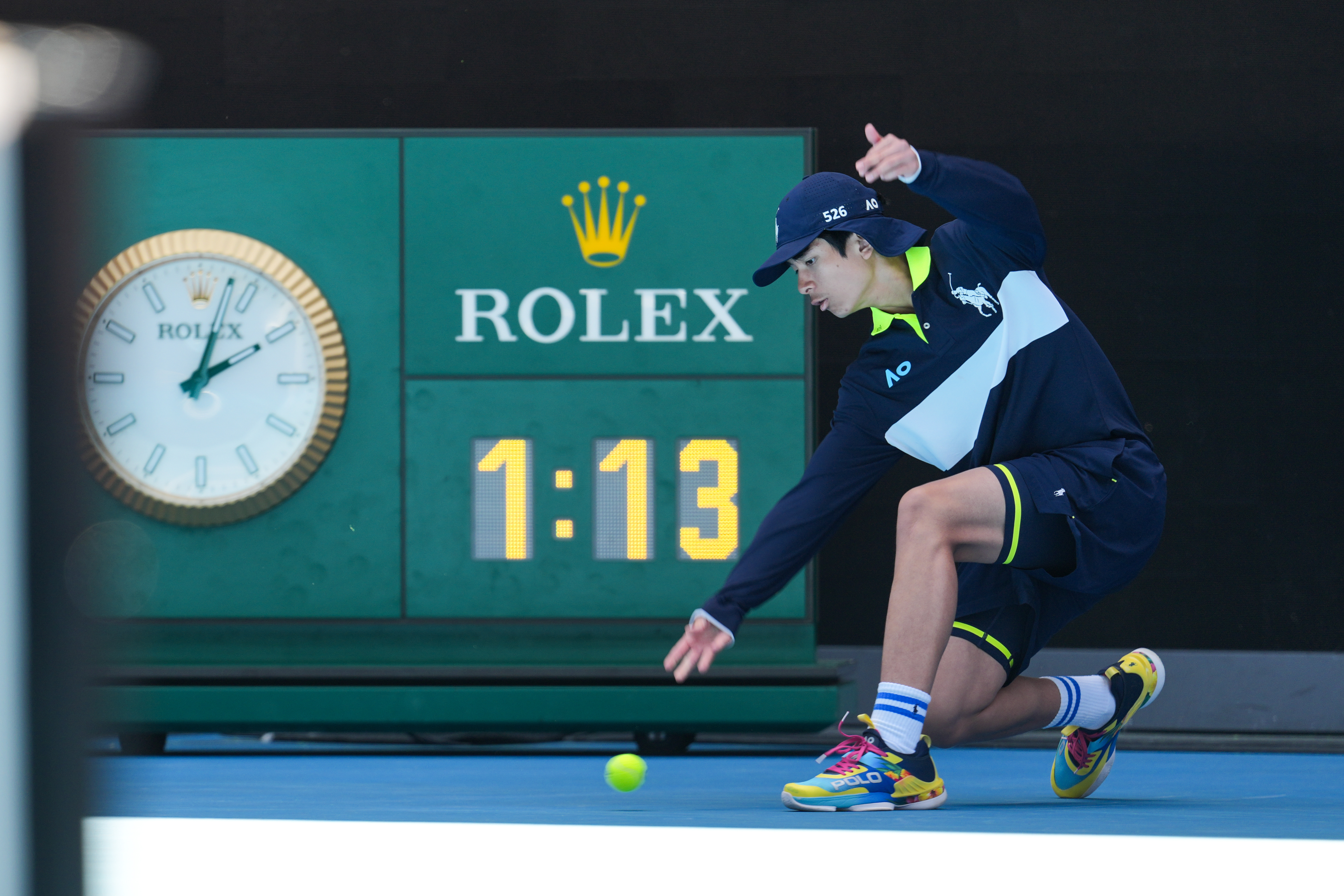 网球talking大会澳网2026 闪耀墨尔本！中网球童团队获赞2026澳网赛场