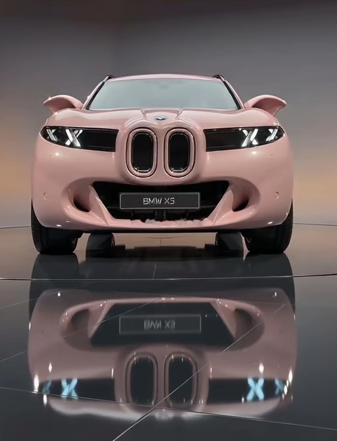 BMW X5的设计师是有想法的，清真开不了 