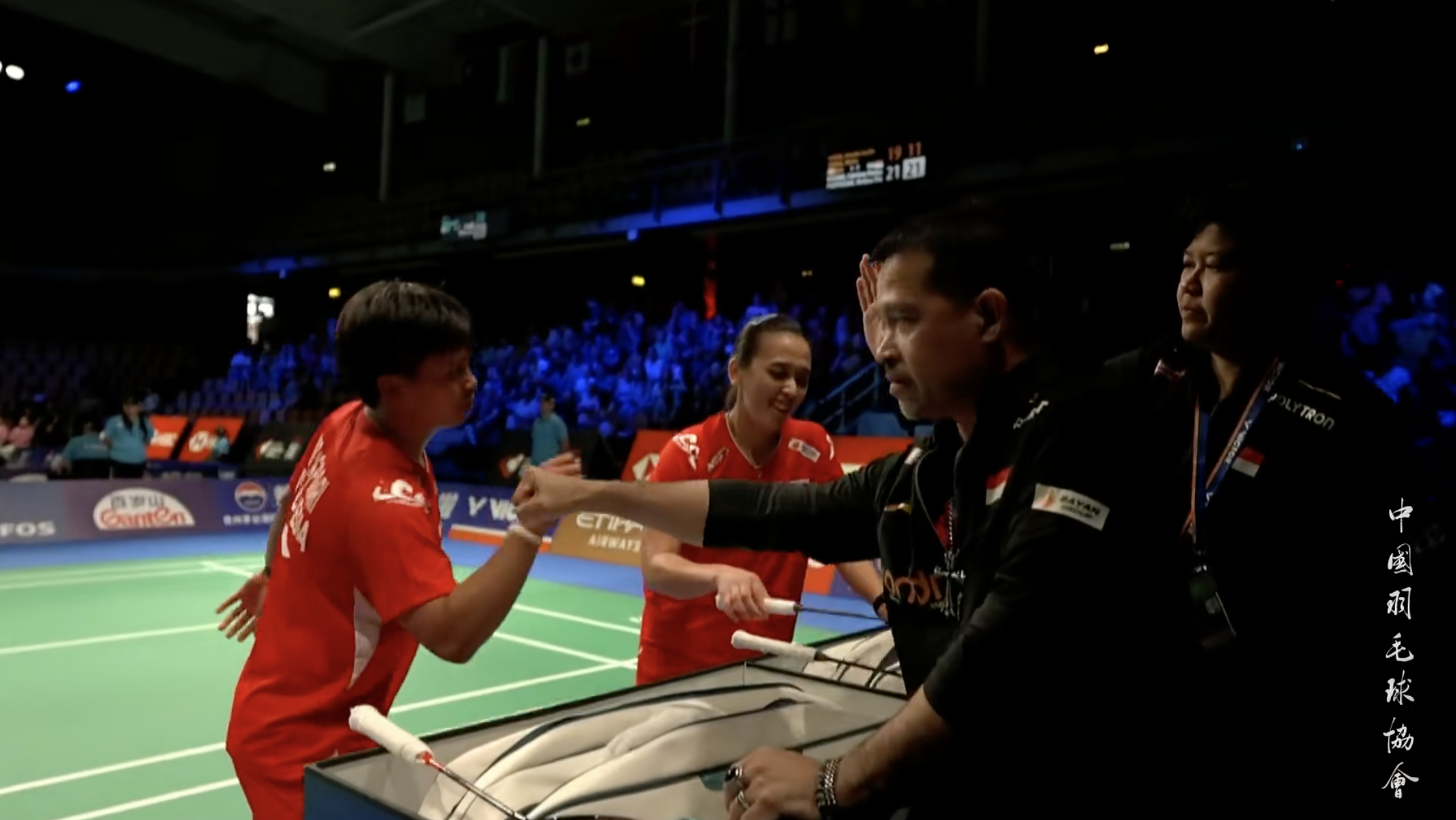 1号场地【尤杯 1/4决赛：丹麦🇩🇰 1-2 🇮🇩印尼】一单：莱恩🇩?