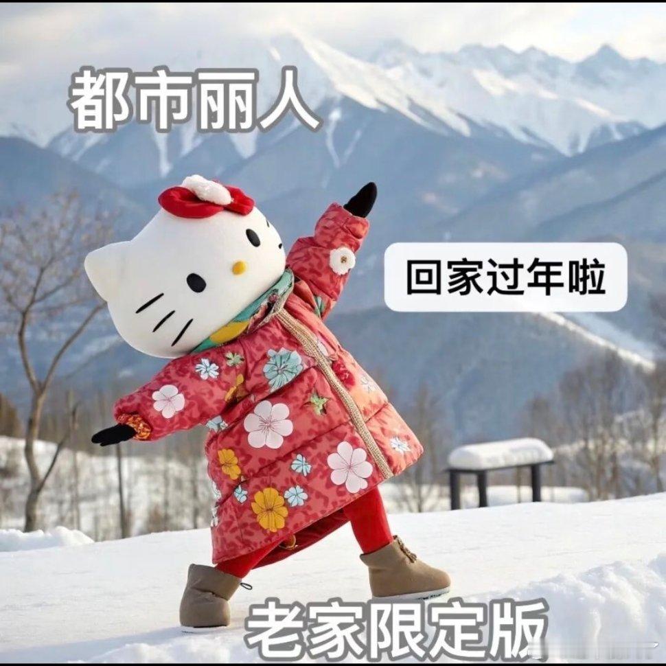 当你挣了钱回家过年新年迎喜番