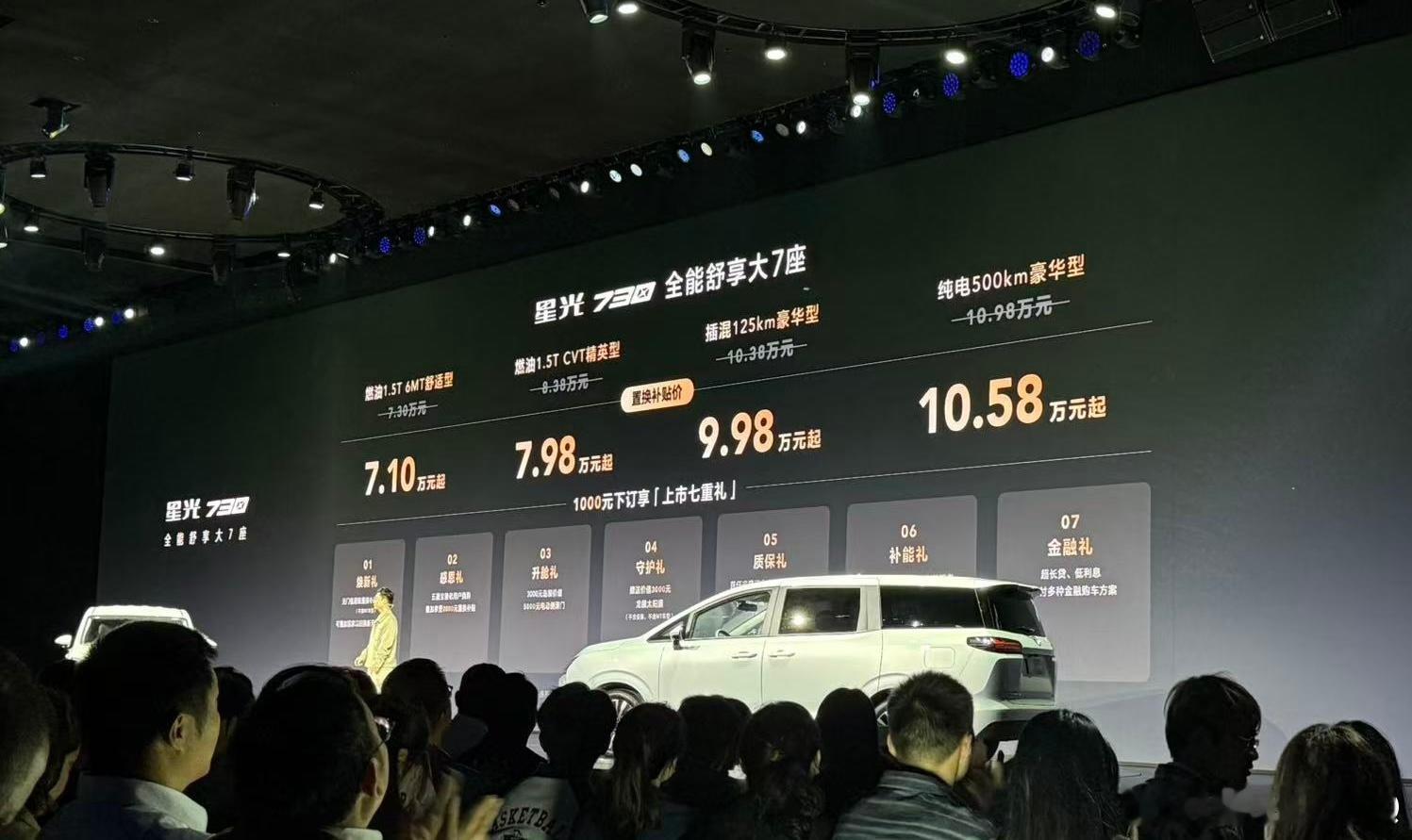 前方速报：五菱星光730正式上市，插混版直接低于10万元，不错不错