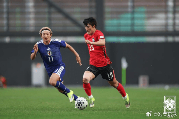 韩国媒体公布的亚运队击败日本U21的照片 