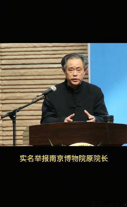 被举报南博前院长发声近日，被举报的南博前院长发声这一事件，如同在文化圈的湖面上投