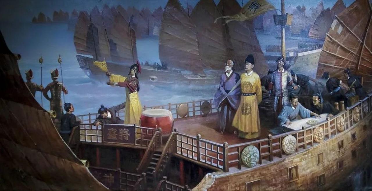永乐十三年，一头长颈鹿从海船上走下来，被牵进了南京的皇城。
 
围观的人从没见过