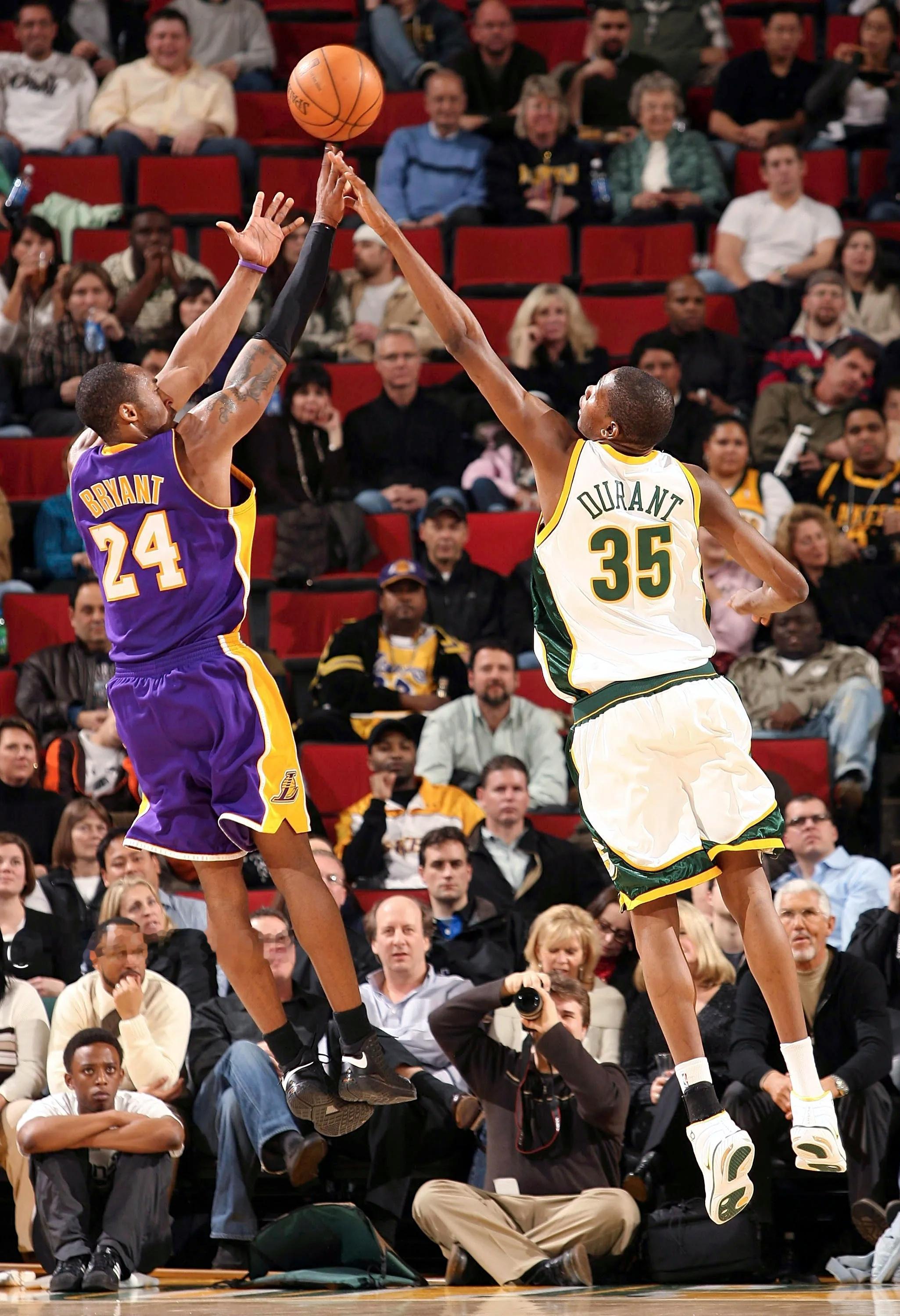 kobe bryant 2008nba杜兰特科比