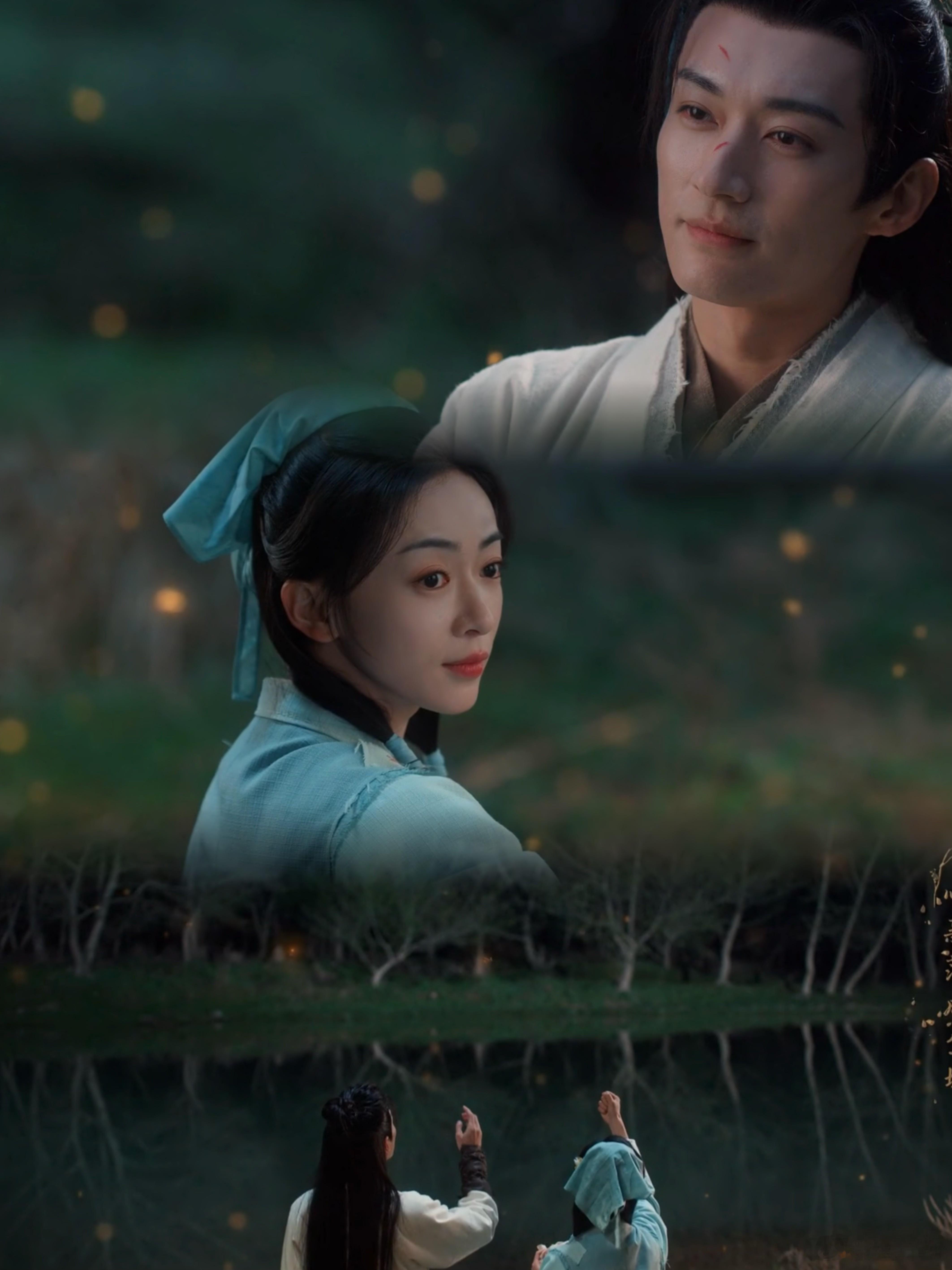 #春花焰霸道脆皮爱钢铁女人# 是会相互倾诉的慕容璟和眉林，他们两人也彼此接纳，从