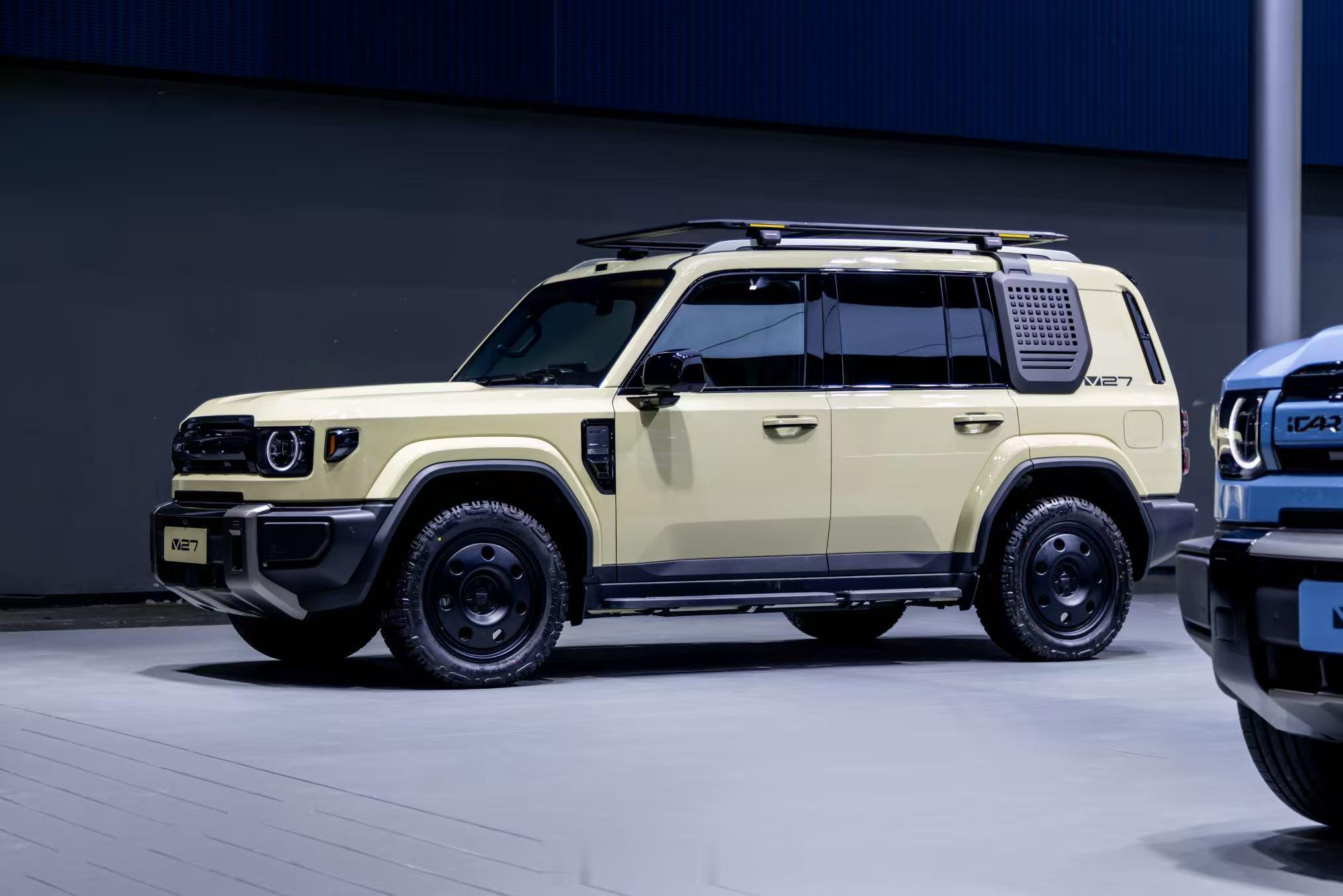 iCAR V27来了，新车将于12月开启盲订，预计在26年一季度全球正式上市。作