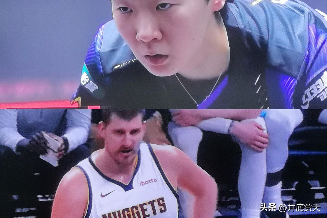 王曼昱在CCTV5＋，约基奇在CCTV5，都不知道看谁了。
今天CCTV真大方，