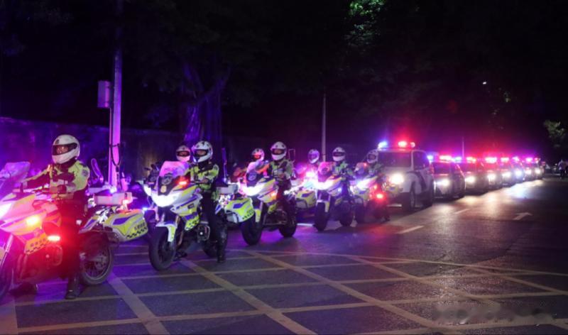东莞警方出动超万名警力，732名各类嫌疑人落网！专项行动将持续推进
9月30日，