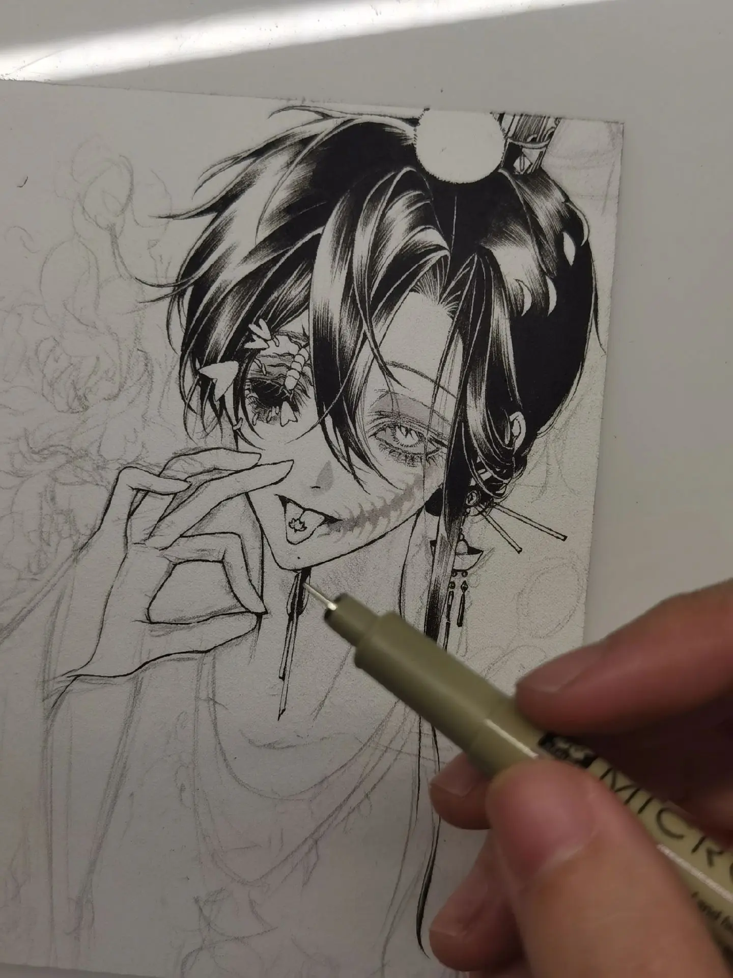 绘画 绘画🎨 纸绘 手绘过程 稿件展示
