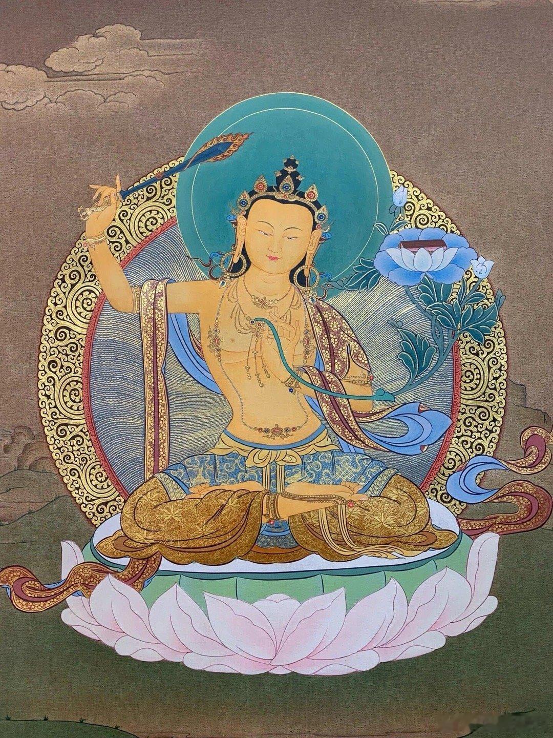 刷到文殊菩萨，你将有贵人扶持，好运连连！ ​​​