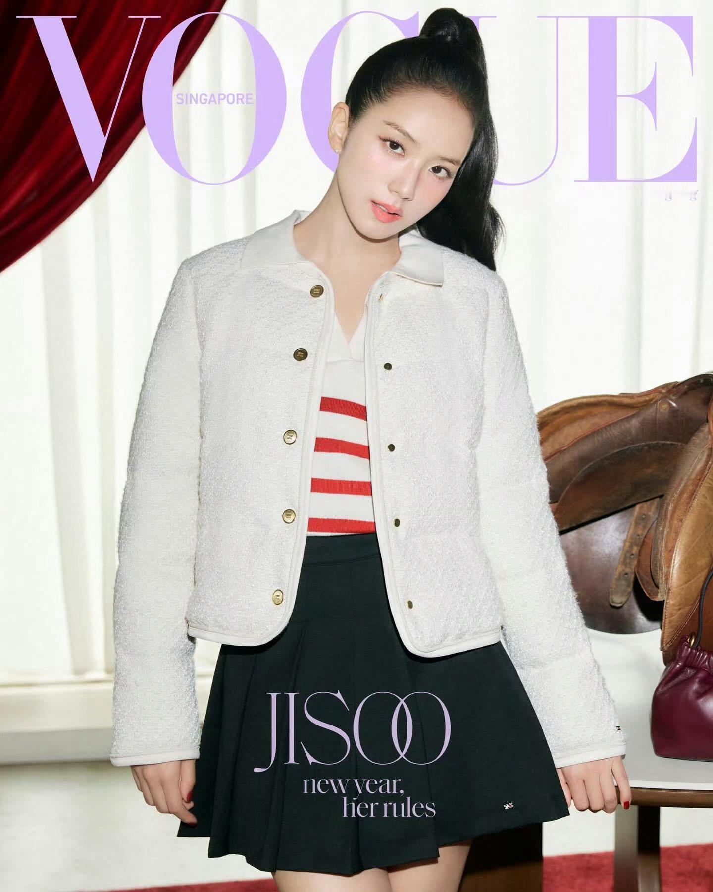 金智秀Jisoo  x  Vogue Singapore Digital Jan