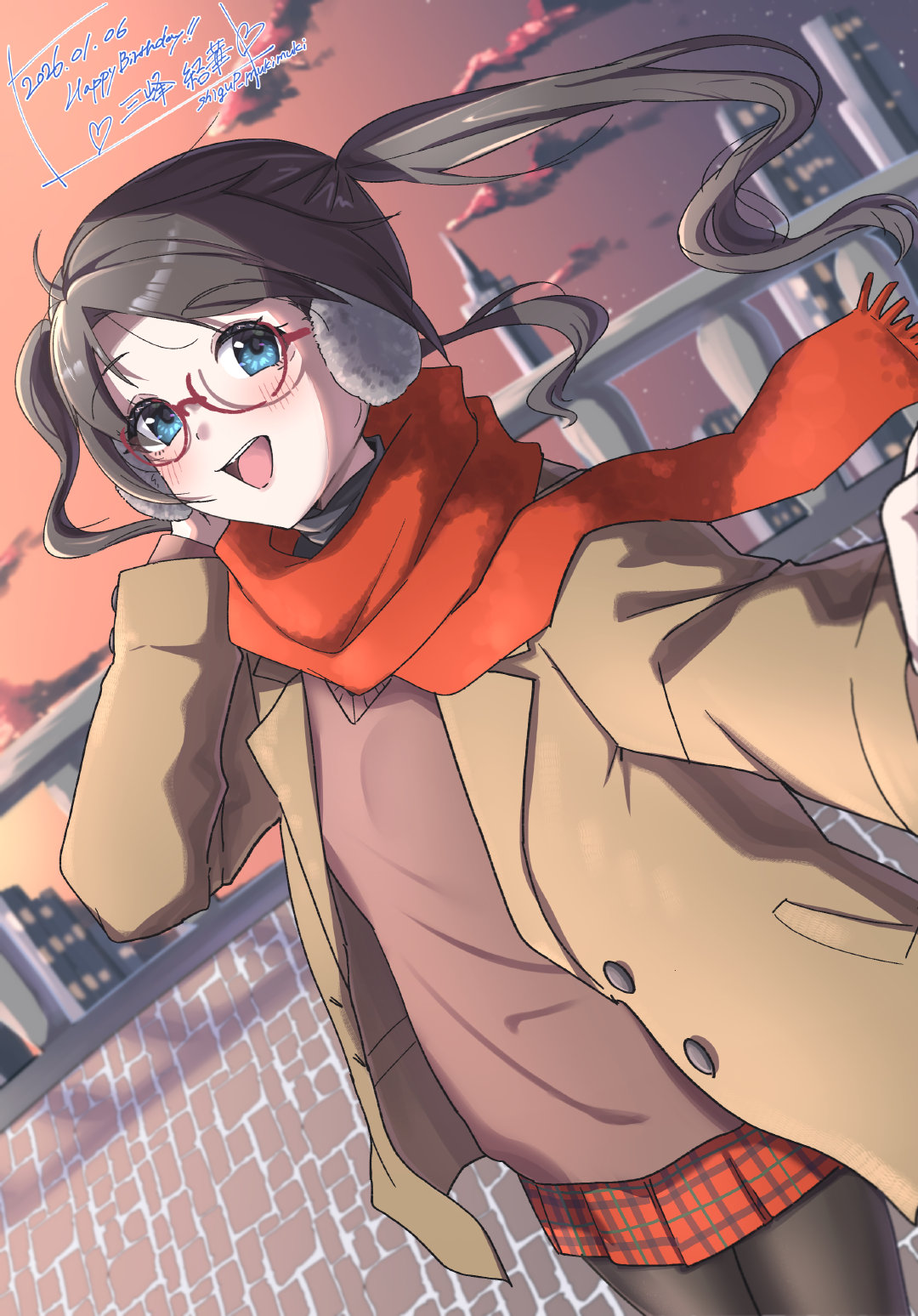 三峰结华——偶像大师——画师: しぐP，网页链接