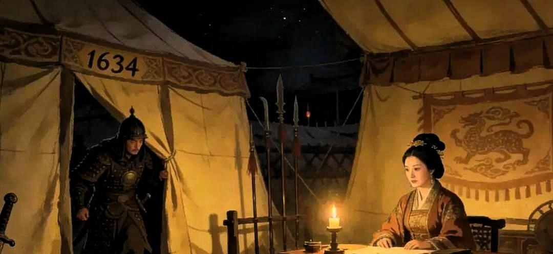 1634年，李自成的大将高杰，趁四下没人，将李自成的媳妇邢夫人拉到暗处，心急火燎