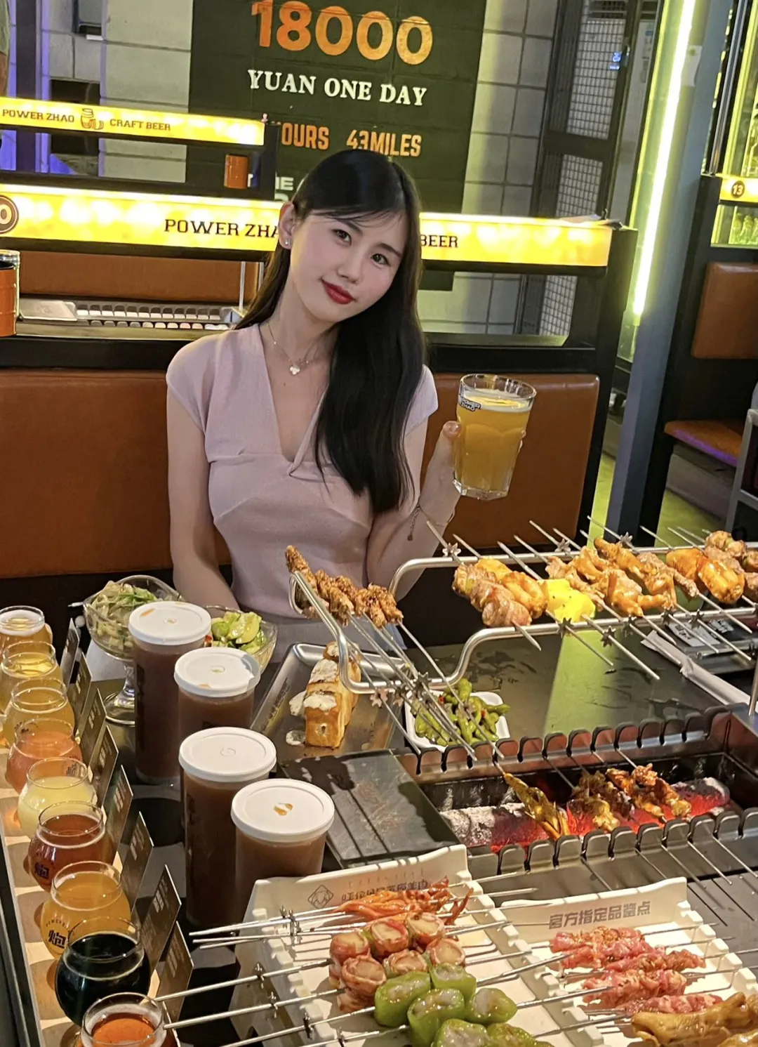 夏夜周末的快乐～ 来顿烧烤&精酿啤酒