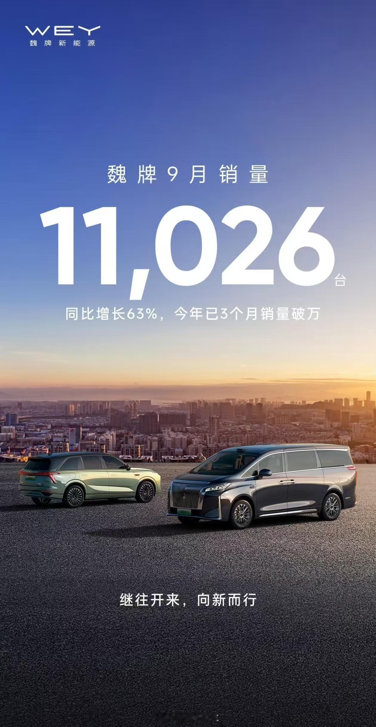 魏牌，销量，又又又破万了！就是这样，稳稳的站在国产高端！对了，高山7还没开始发力