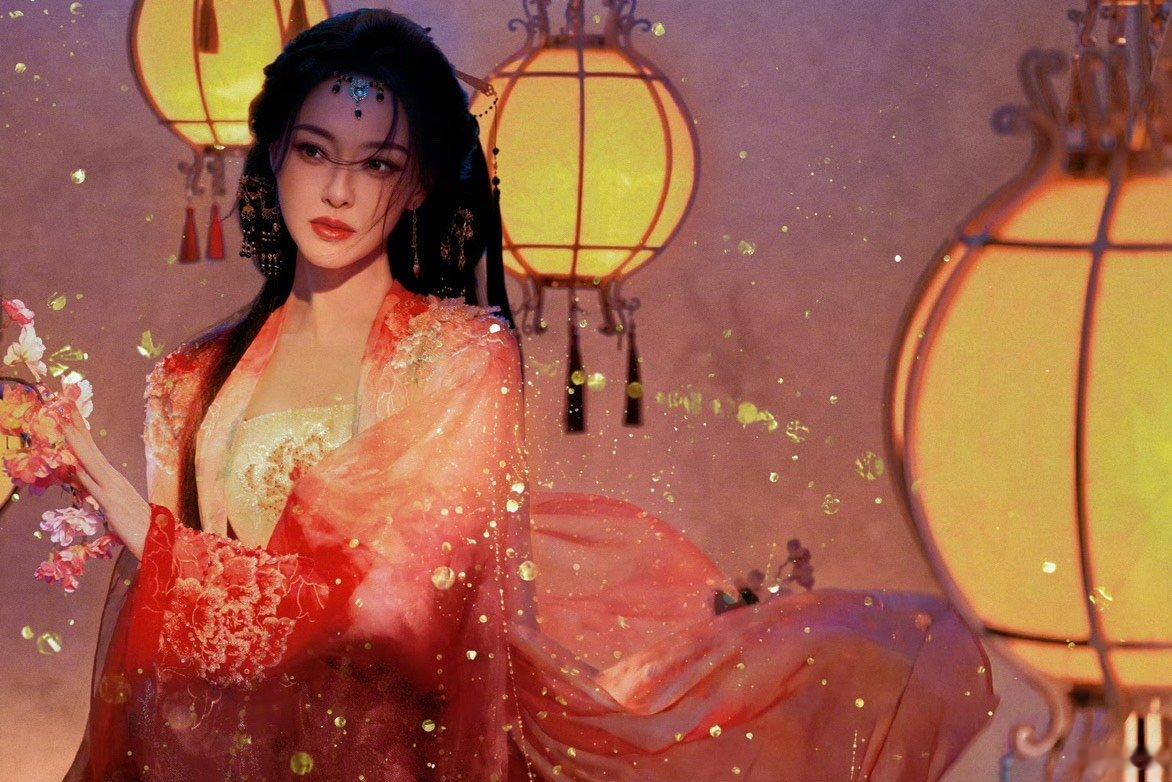 唐嫣端午红衣写真大片唐嫣端午红衣神女大片不是我说这都美成啥了！！！