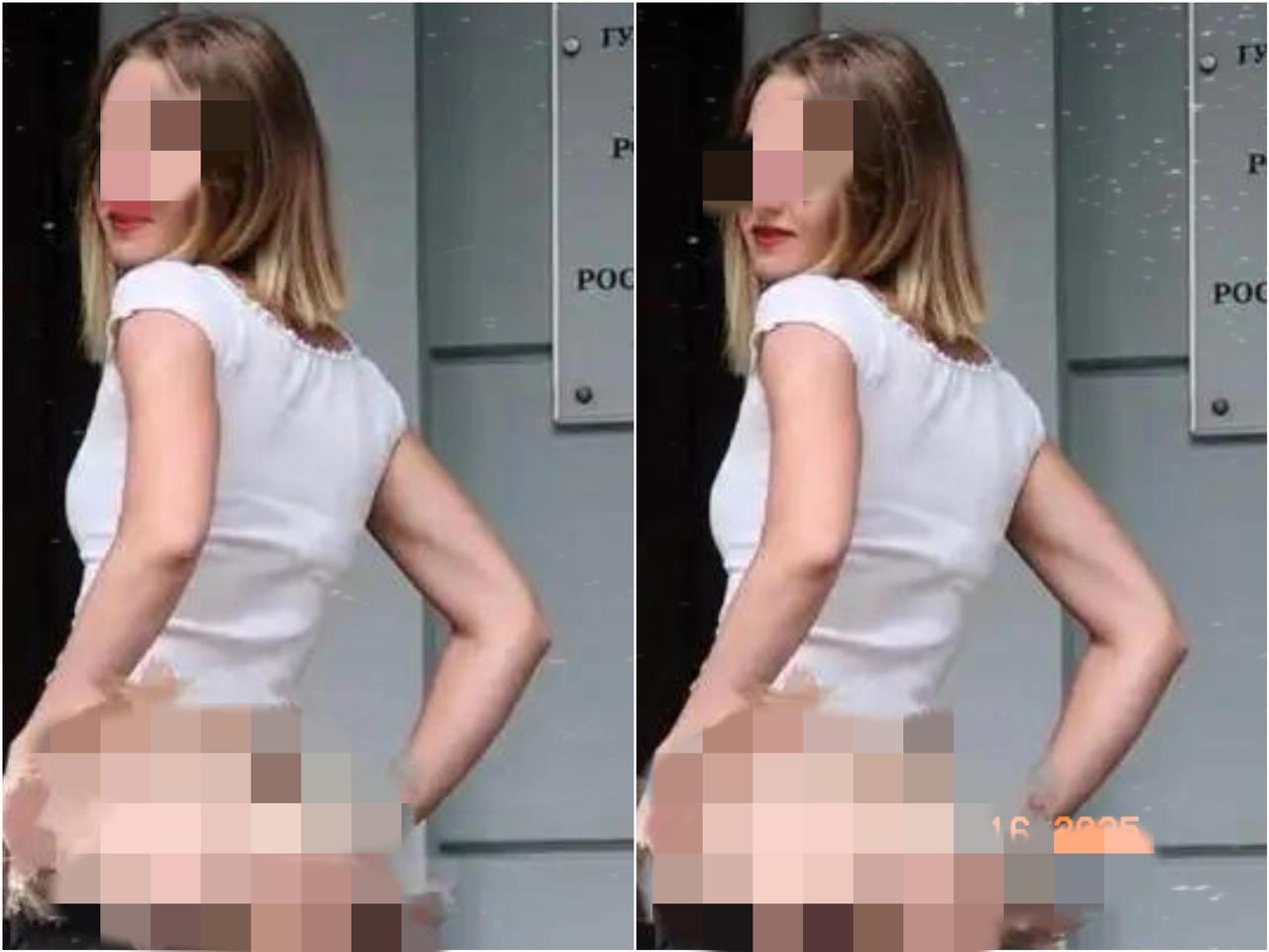 白衬衫黑短裙，
当众脱内裤？
文化差异真这么大？

最近刷到一外国女子竟在众目睽